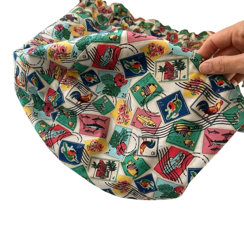 Vera Bradley Mini Ditty Cuban Stamps travel set 2 pieces - Picture 7 of 16